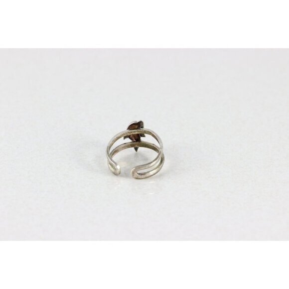 Sterling Silver Dolphin Toe Ring Adjustable - Picture 5 of 5